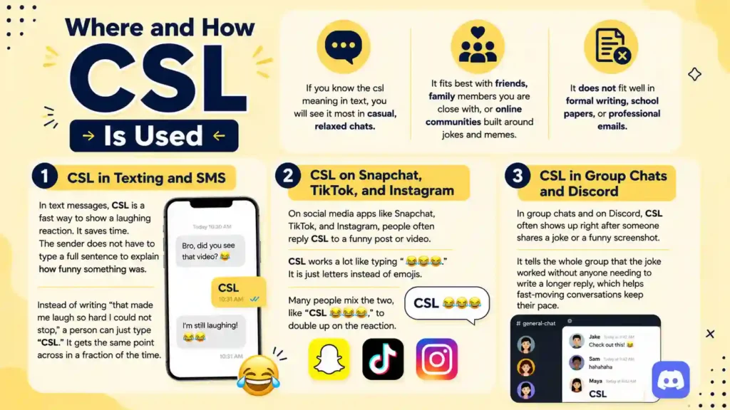 CSL Meaning in Text
