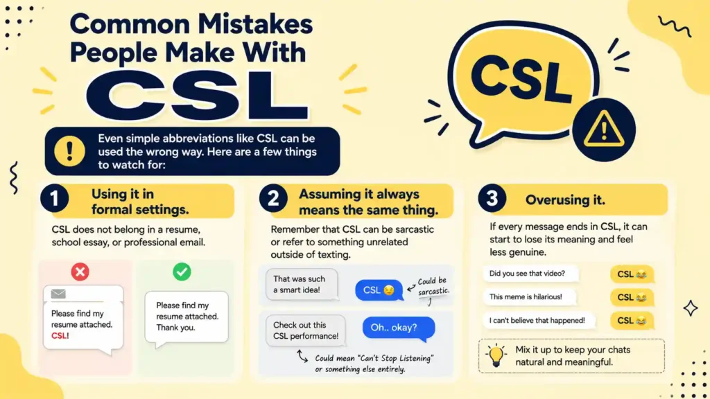 CSL Meaning in Text
