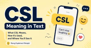 CSL Meaning in Text