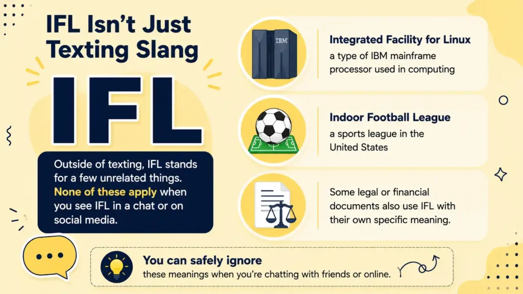 IFL Meaning in Text