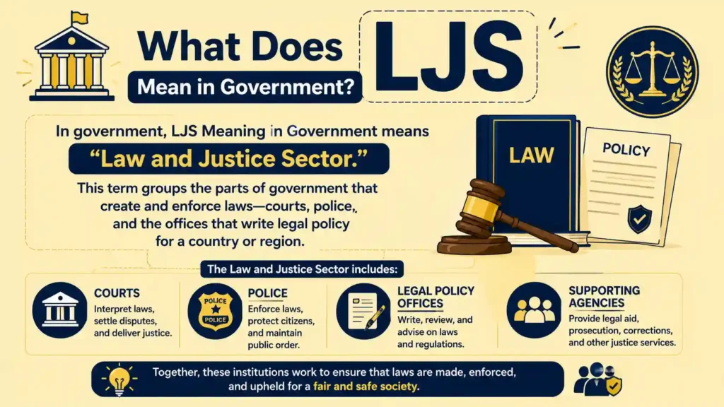 LJS Meaning in Government