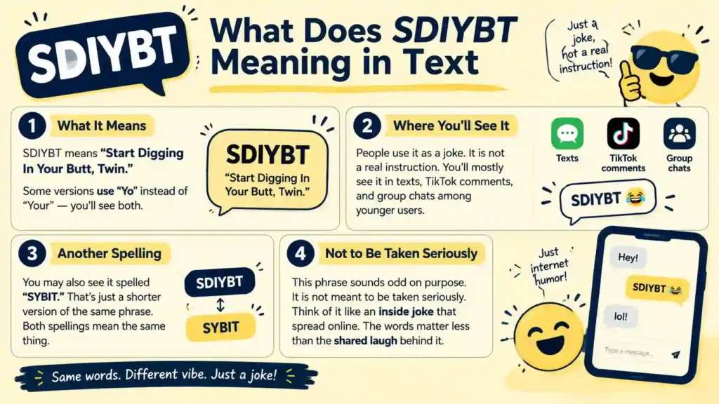 SDIYBT Meaning in Text