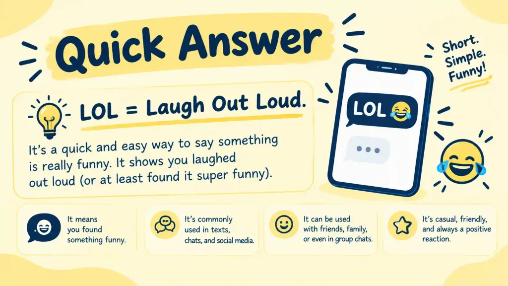 LOL Meaning in Text
