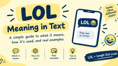 LOL Meaning in Text
