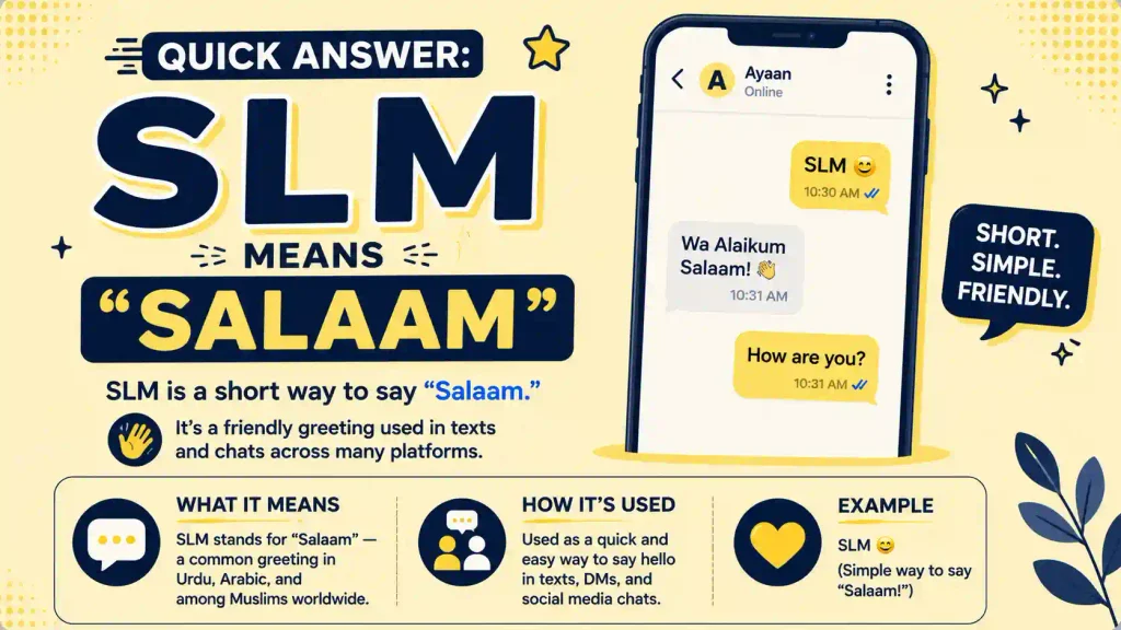 SLM Meaning in Text