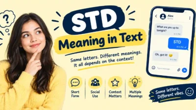 STD Meaning in Text