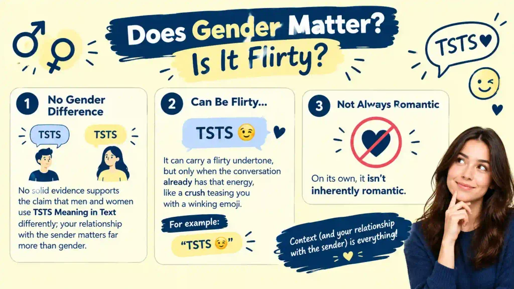 TSTS Meaning in Text