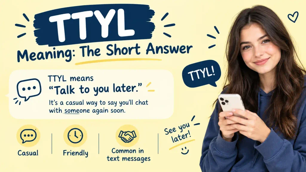 TTYL Meaning in Text