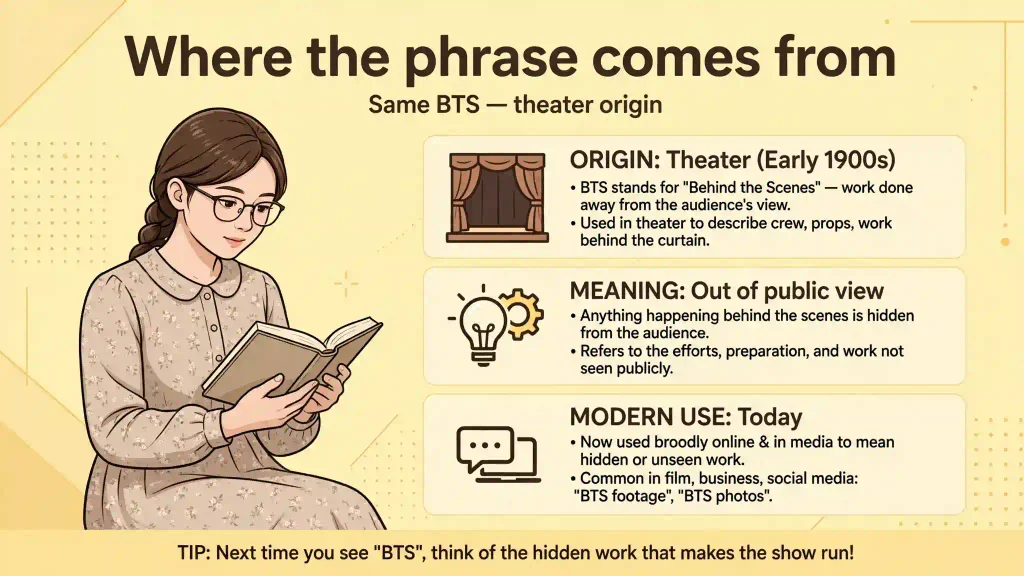 BTS Meaning in Text