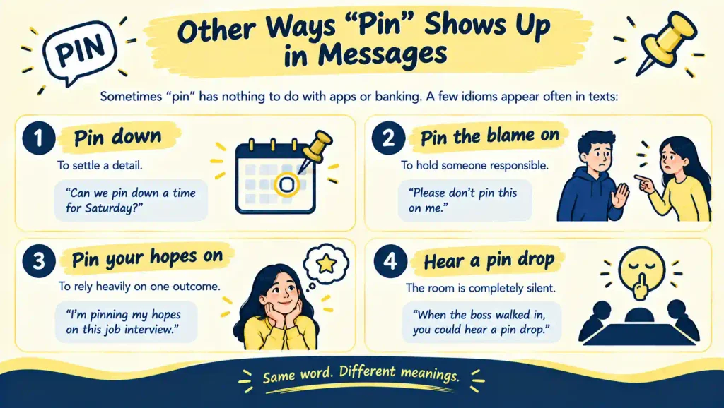Pin Meaning in Text